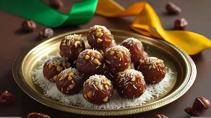 Dates & Nuts Ladoo (Sugar-Free Energy Balls)