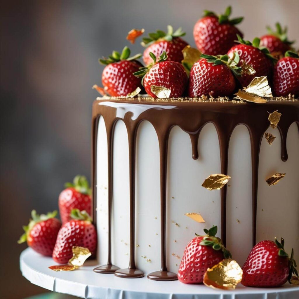 Decadent Drip Cake