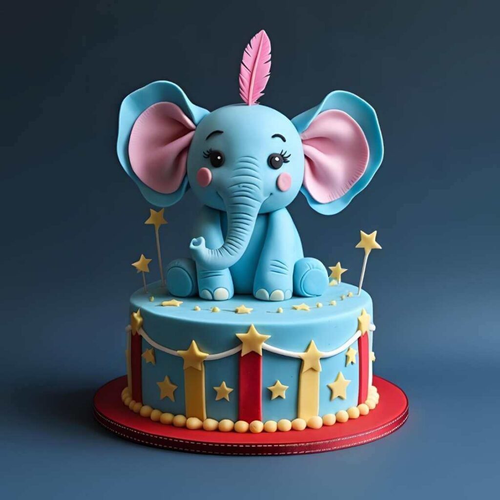 Dumbo-Inspired Cake