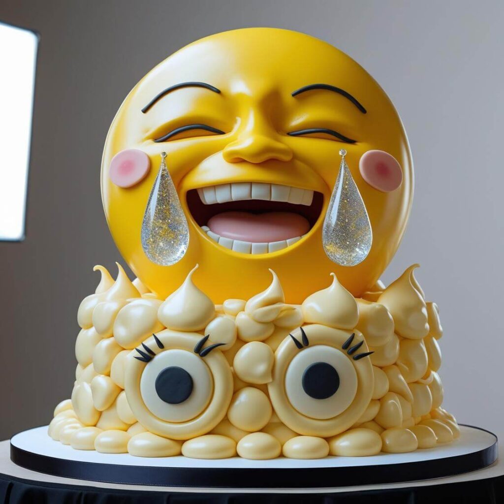 Emoji Drama Cake
