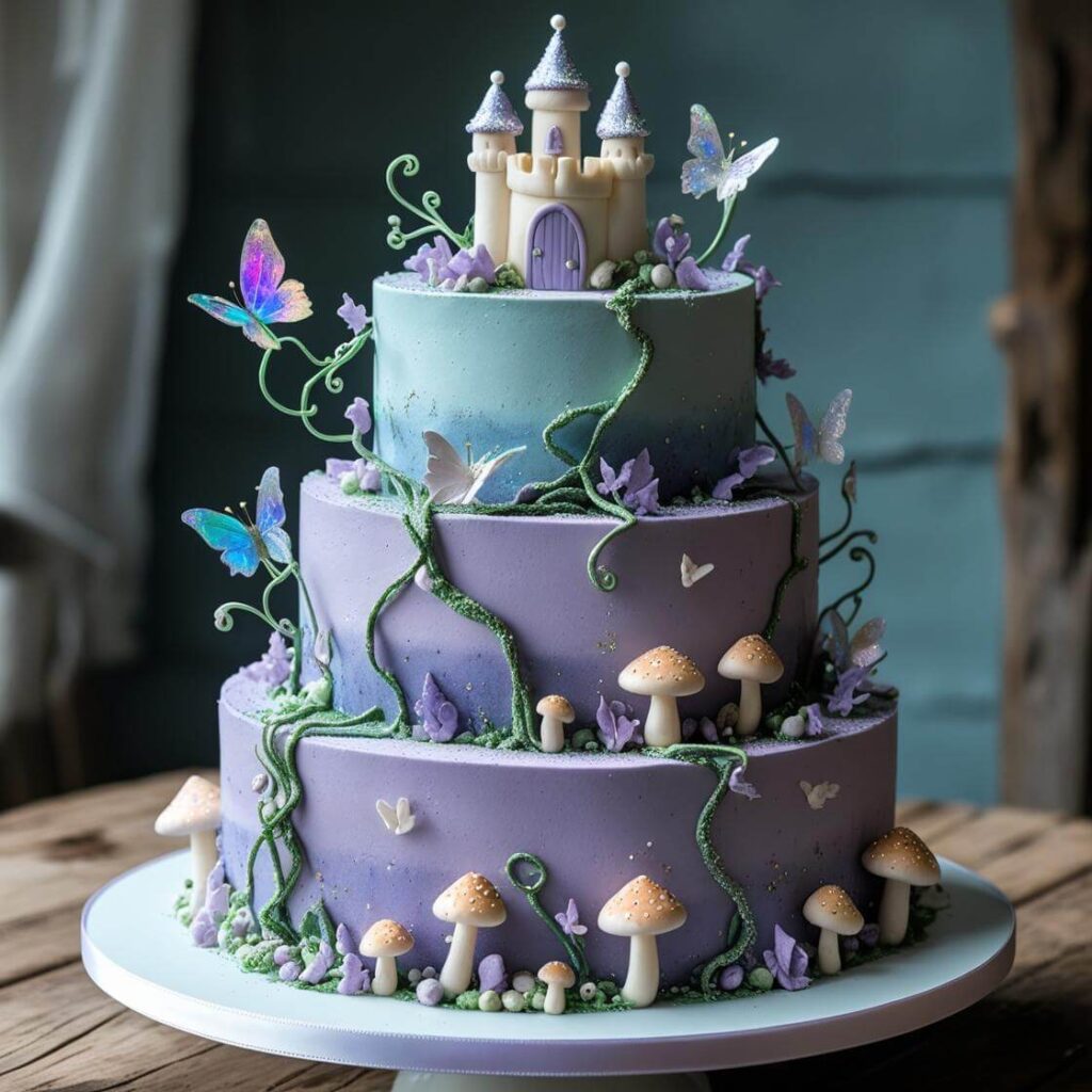 Fantasy & Fairytale Cake For Ring Ceremony