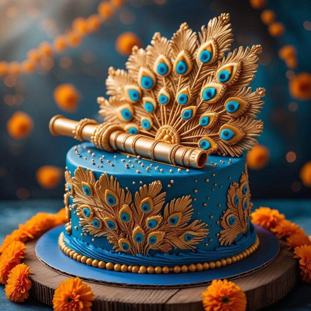 Flute-Shaped Cake