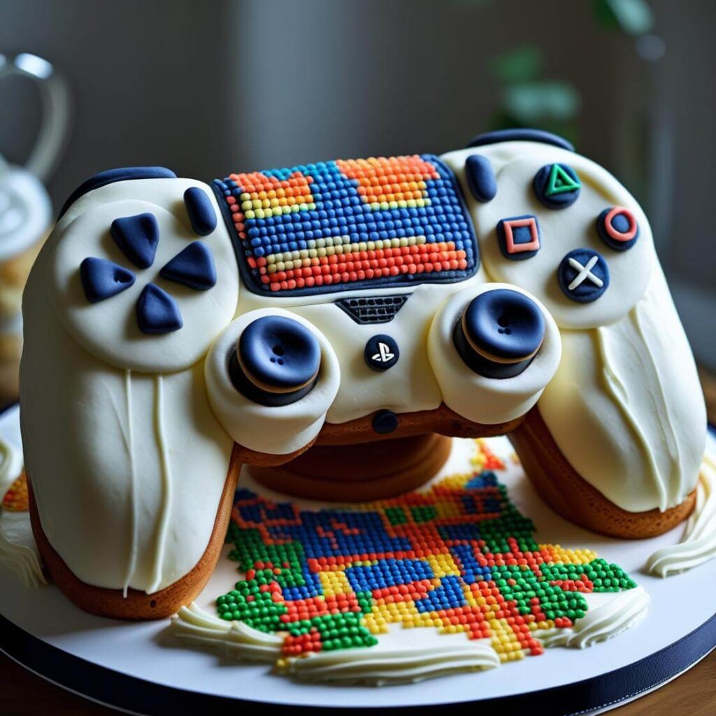 Gamer's Paradise Cake for Boyfriend