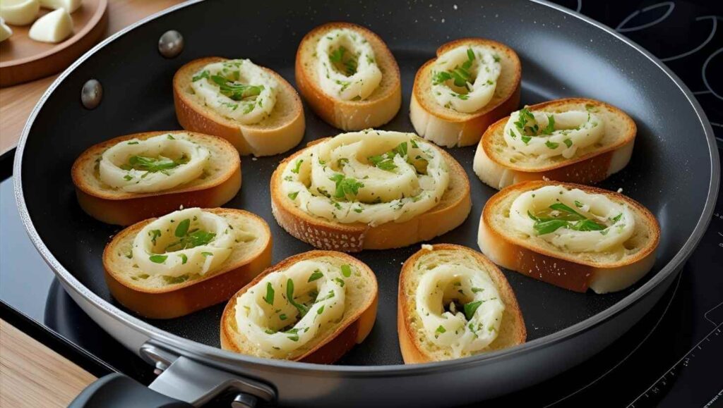 Garlic Bread on Tawa