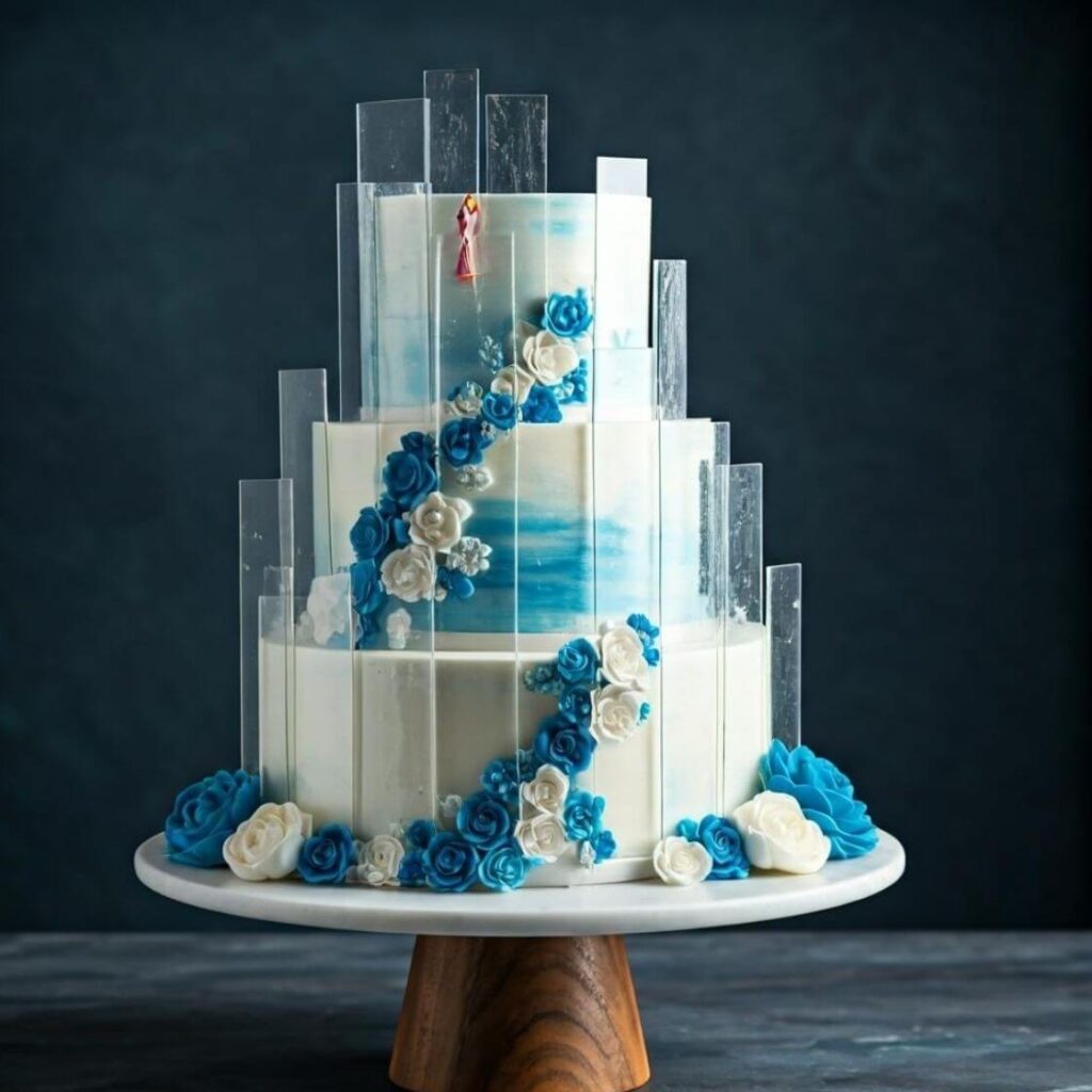 10 Unique Squid Game Cake Design Ideas for Your Next Party 6 Glass Bridge Cake
