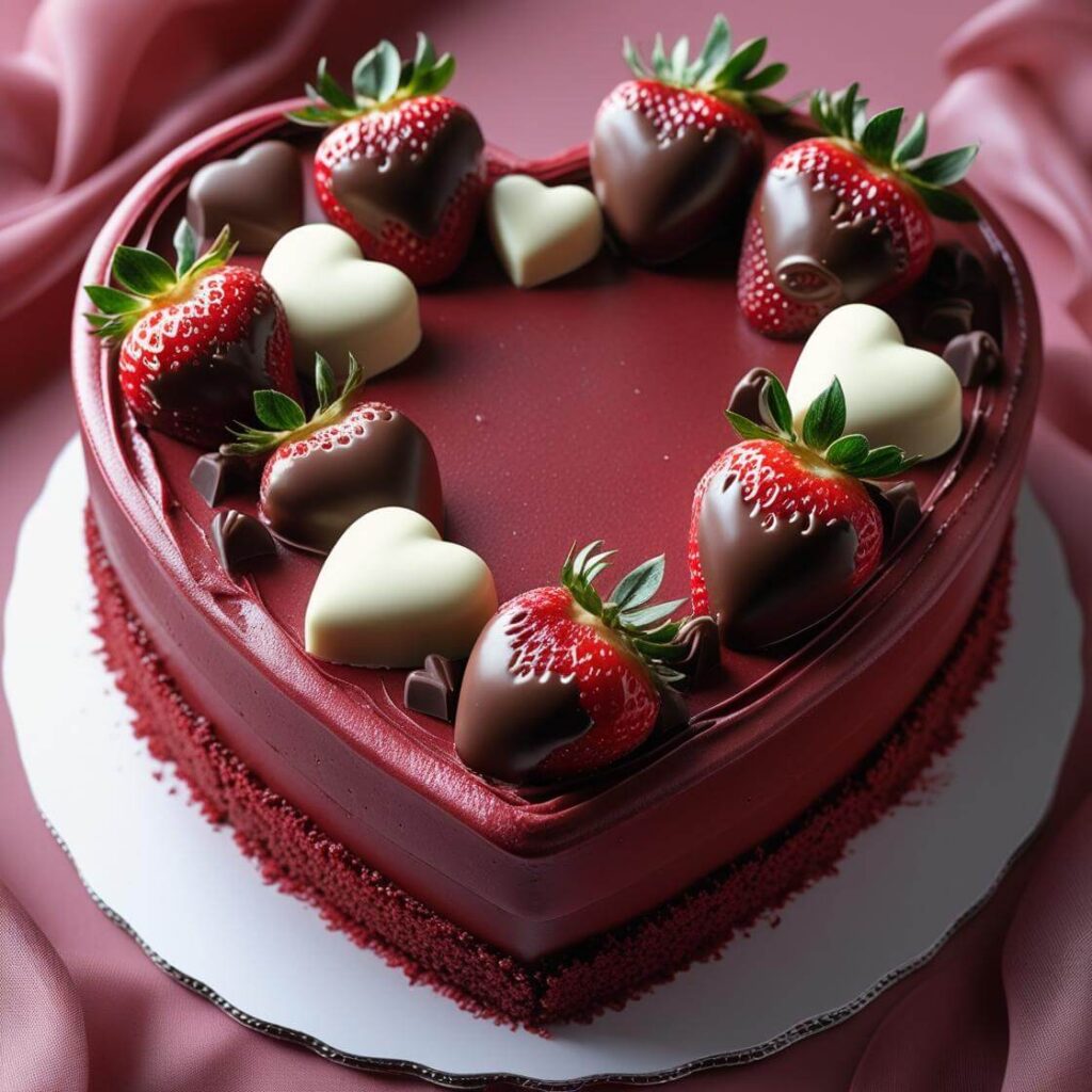 Heart-Shaped Chocolate Delight