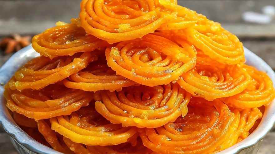 Homemade Jalebi