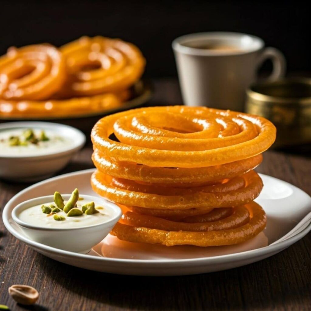 Jalebi with Rabdi