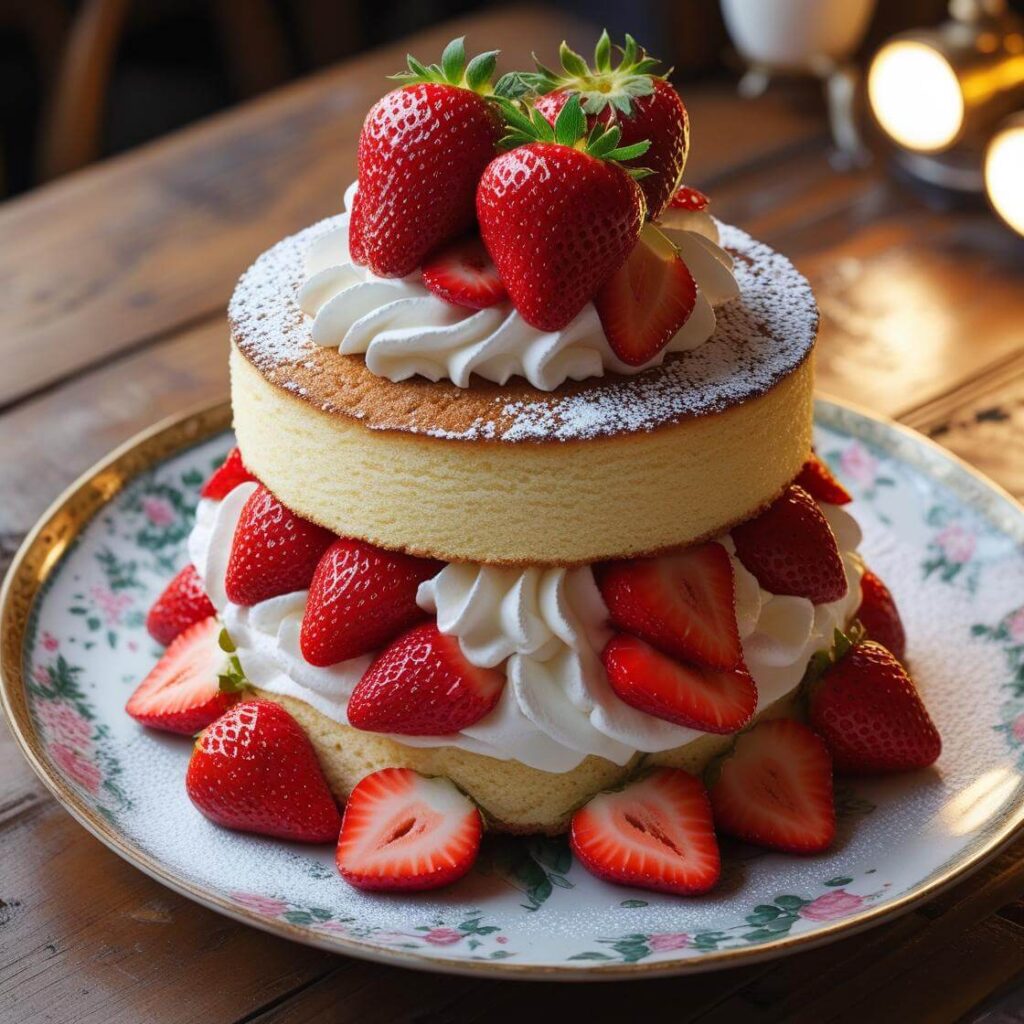 Top 5 Trending Korean and Japanese Cake Styles: A Sweet Fusion of Art and Flavor 3 Japanese Strawberry Shortcake