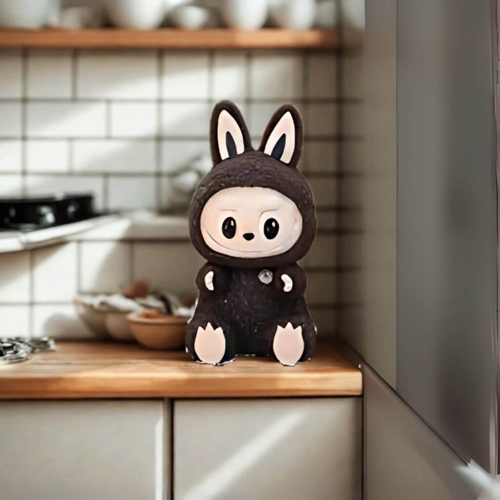 Labubu Chocolate Sculpture Cake