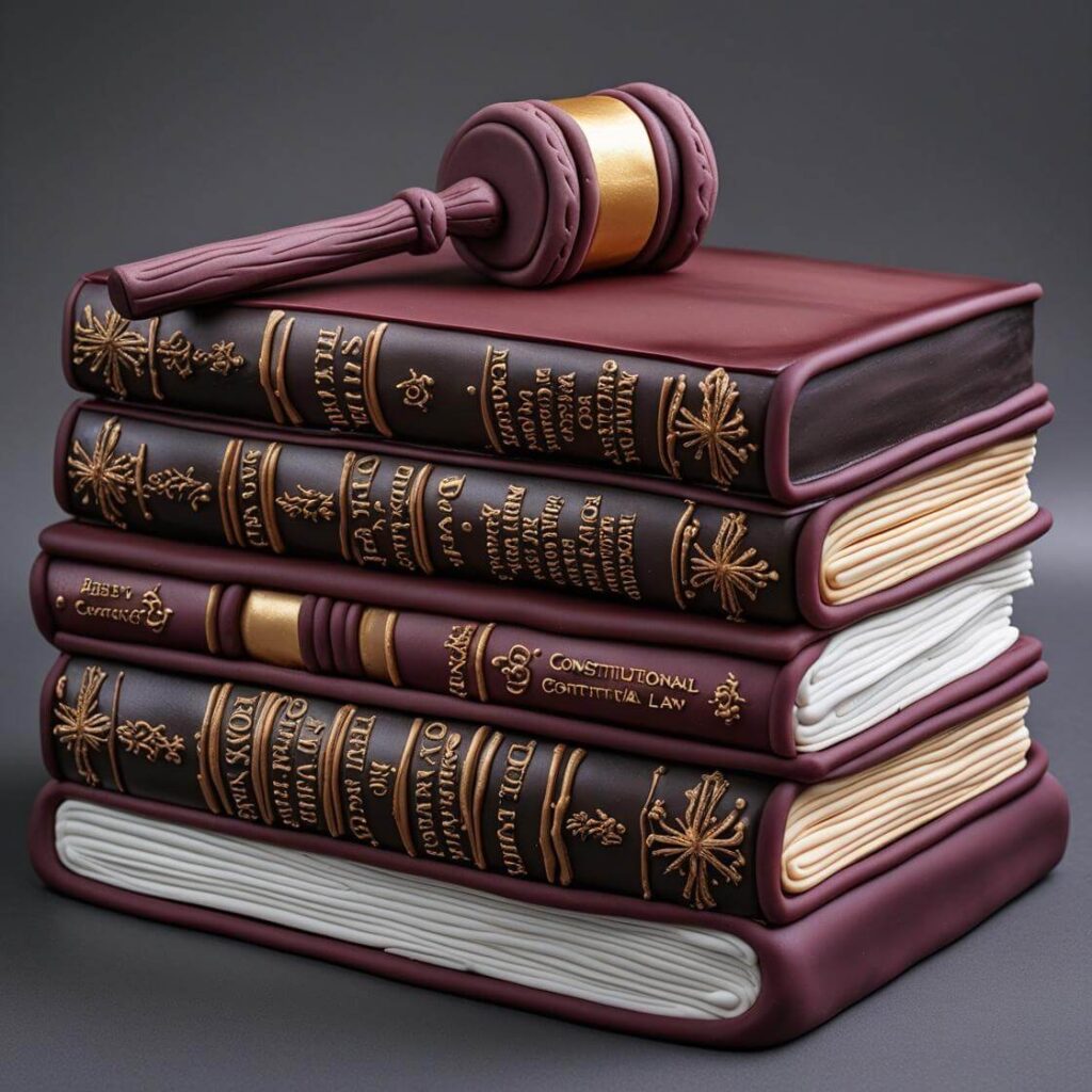 10 Unique Cake Designs for Advocates: Celebrate Legal Excellence 3 Law Book Stack Cake