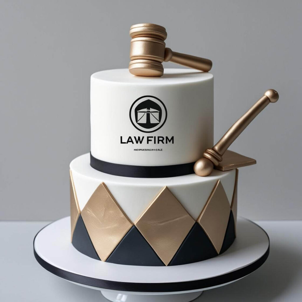 10 Unique Cake Designs for Advocates: Celebrate Legal Excellence 11 Law Firm Logo Cake