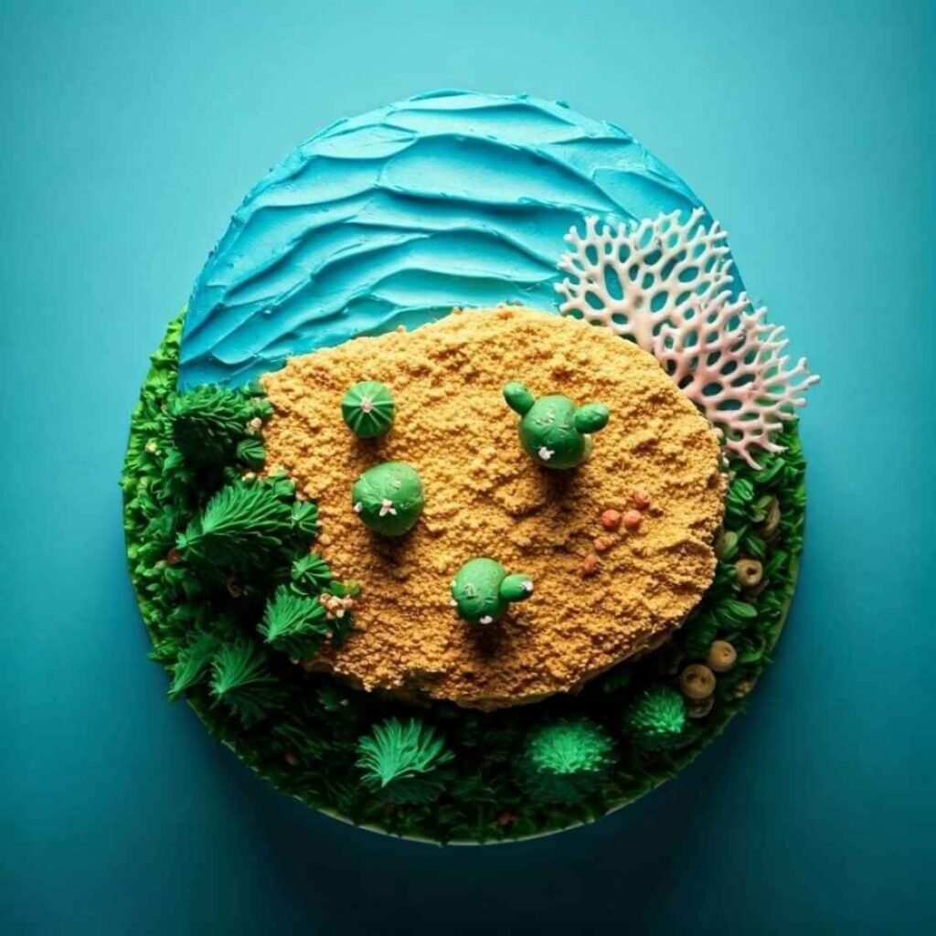 Minecraft Biome Cake