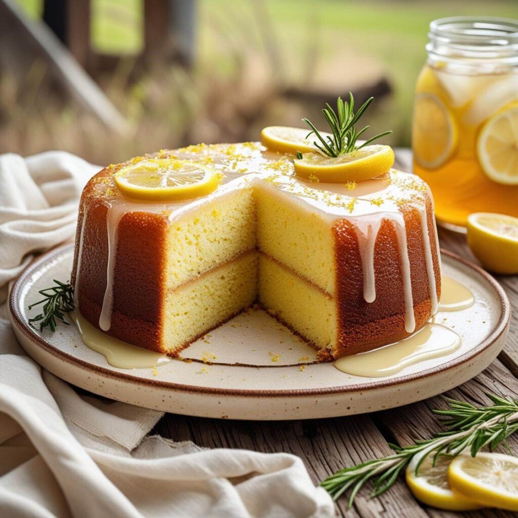 Moist Keto Lemon Cake