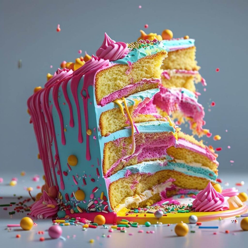 Oops, I Dropped It Cake
