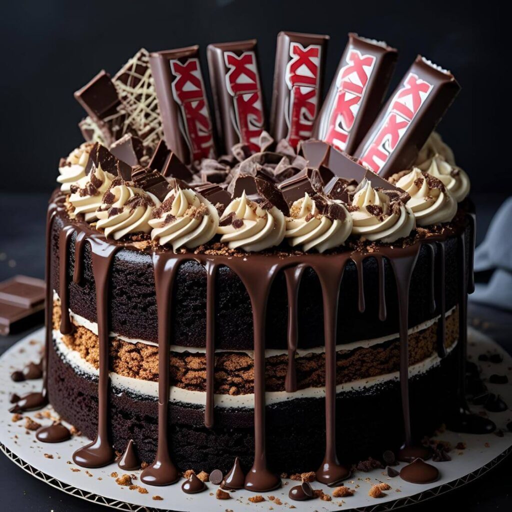 Oreo & KitKat Combo Cake