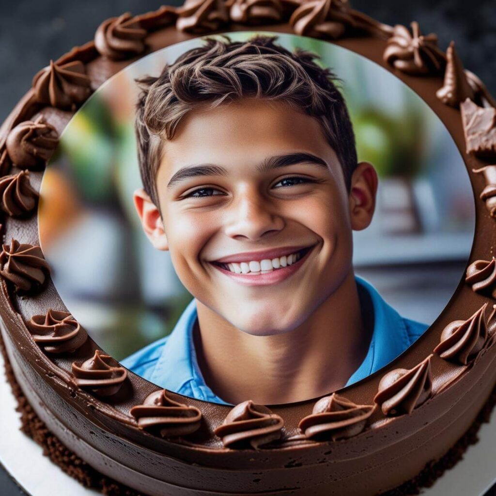 Personalized Portrait Cake