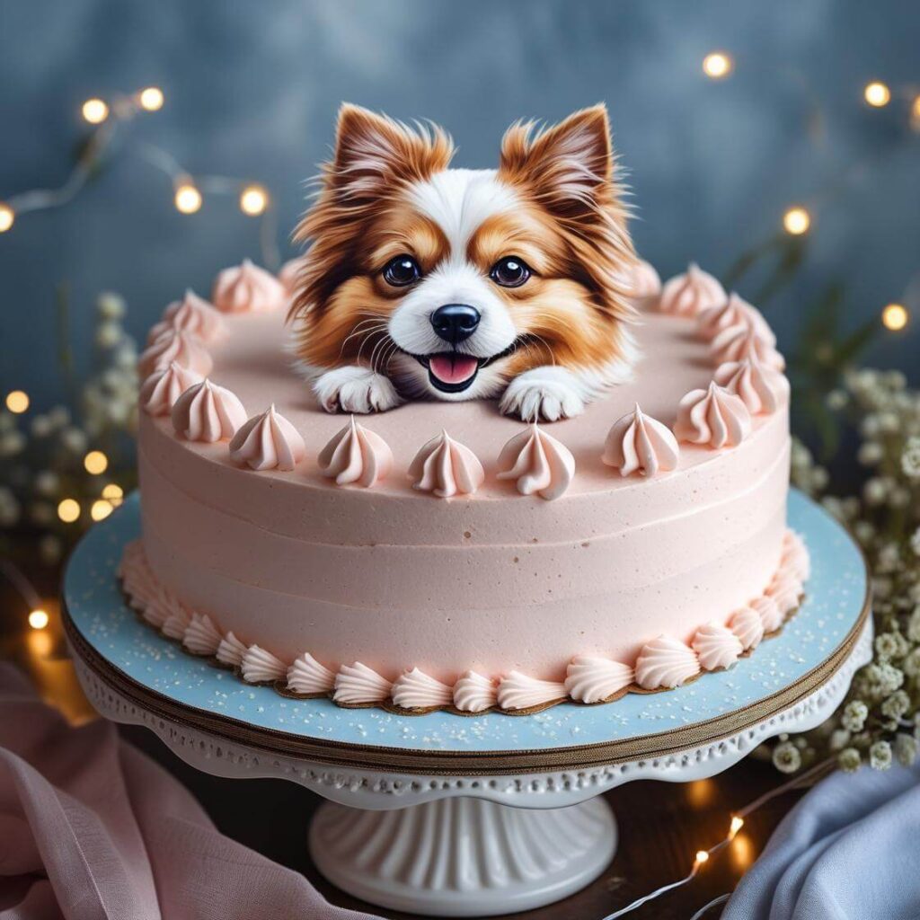 Pet Portrait Cake Ideas for Best Friend Birthday