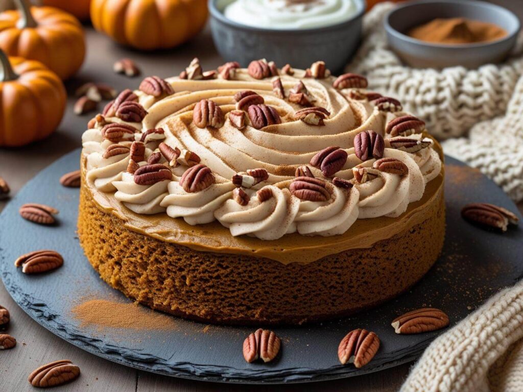 Protein-Pumpkin Cake