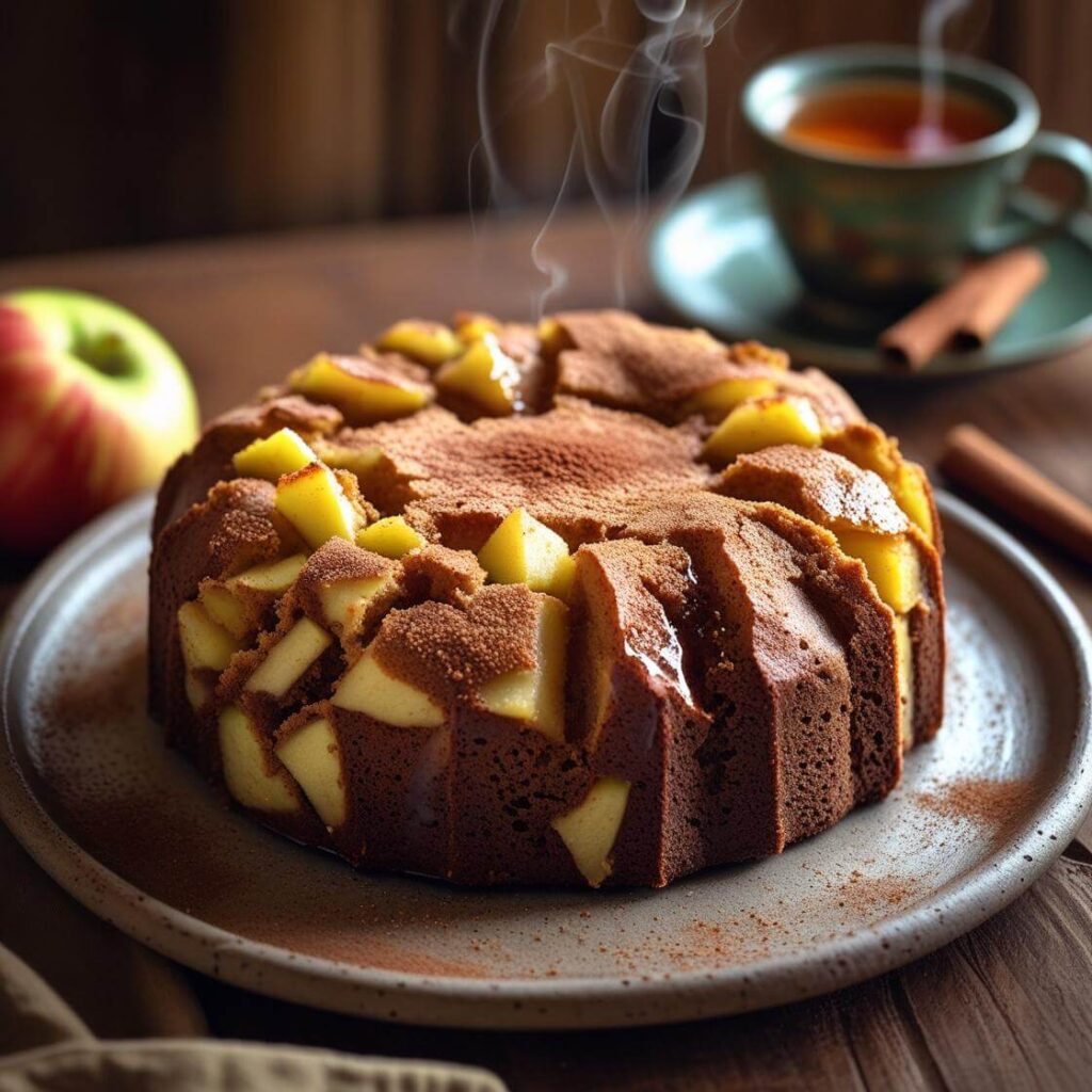 Ragi Apple Cinnamon Cake