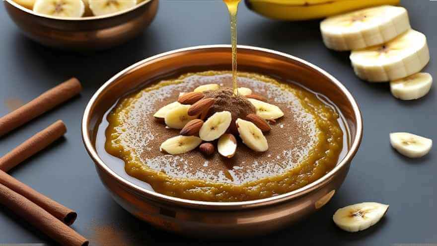 Ragi & Banana Halwa