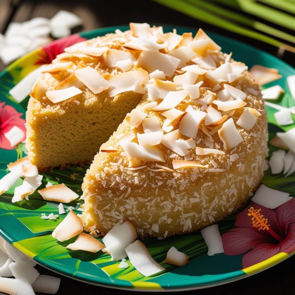 Ragi Coconut Cake (Gluten-Free)