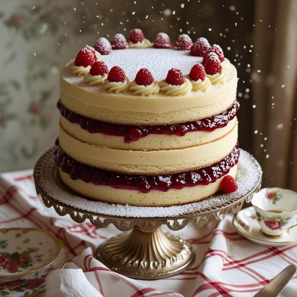 Raspberry Jam & Vanilla Buttercream