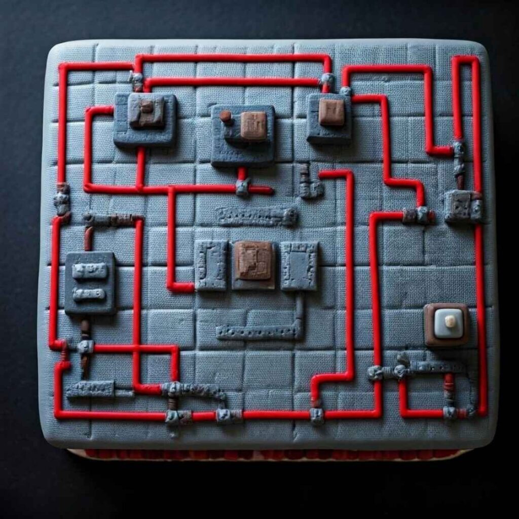 Redstone Circuit Cake