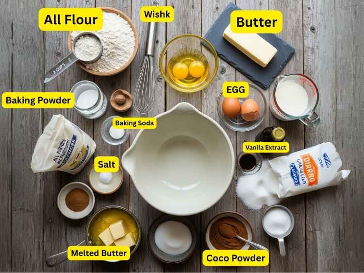Required Ingredients for Dirt Bomb Pastry Recipe