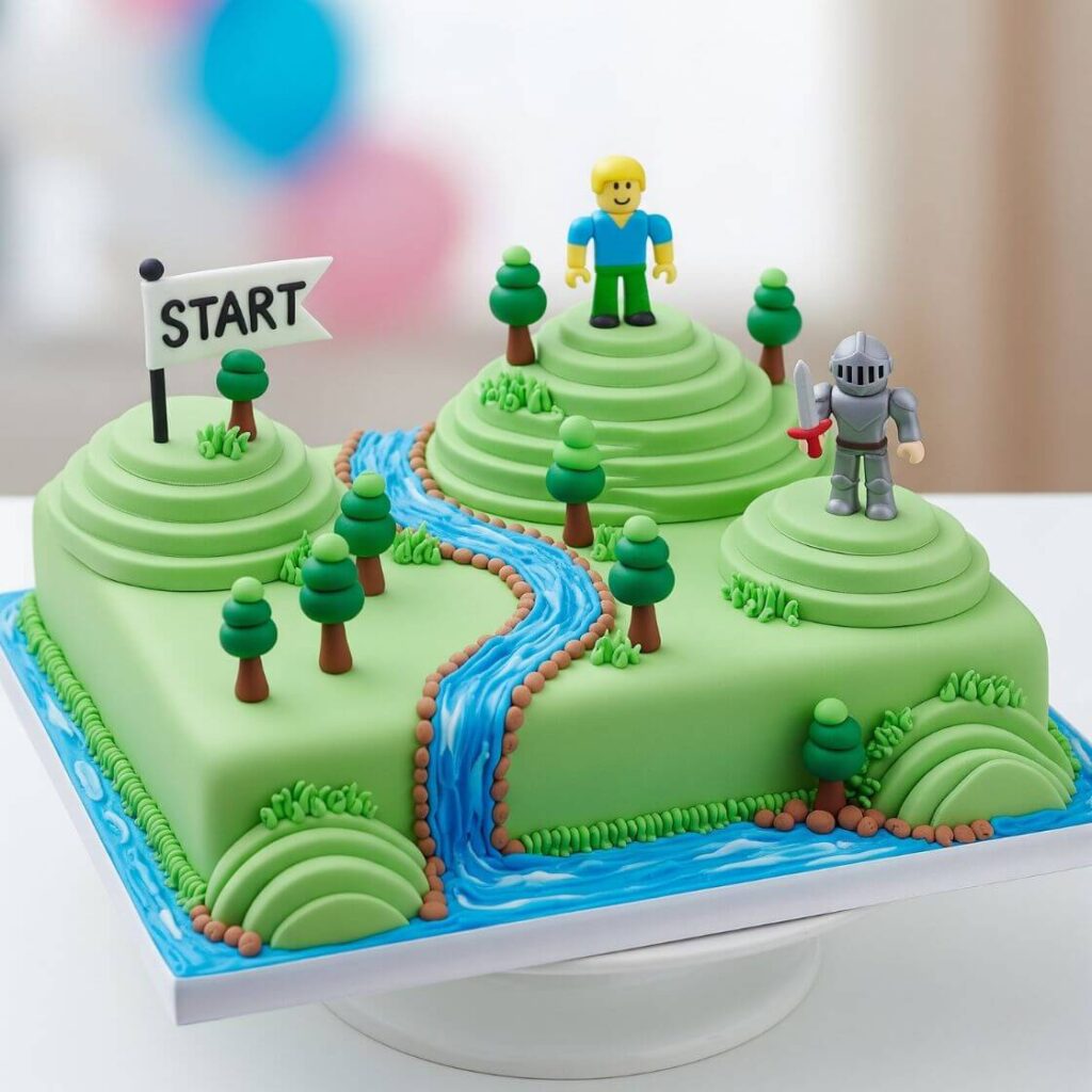 Roblox Adventure World Cake