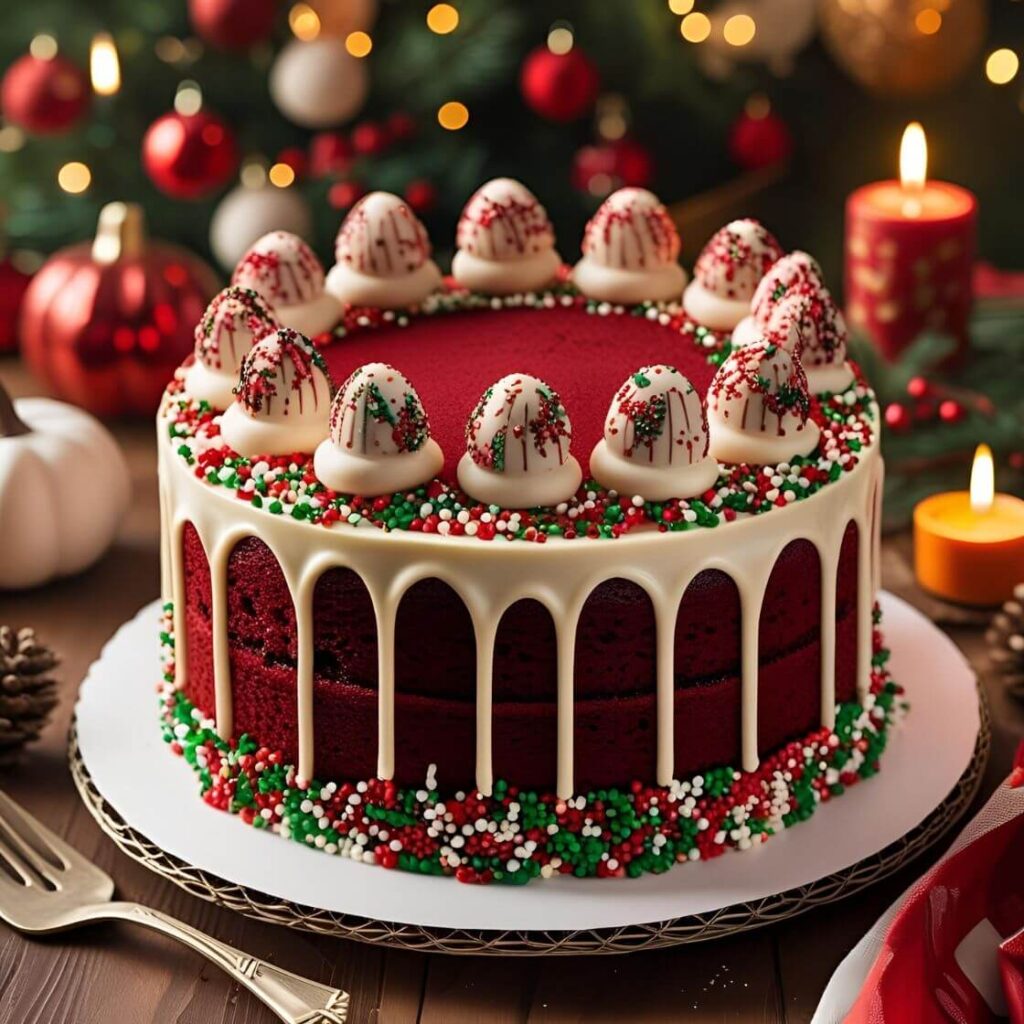 Seasonal KitKat Cake
