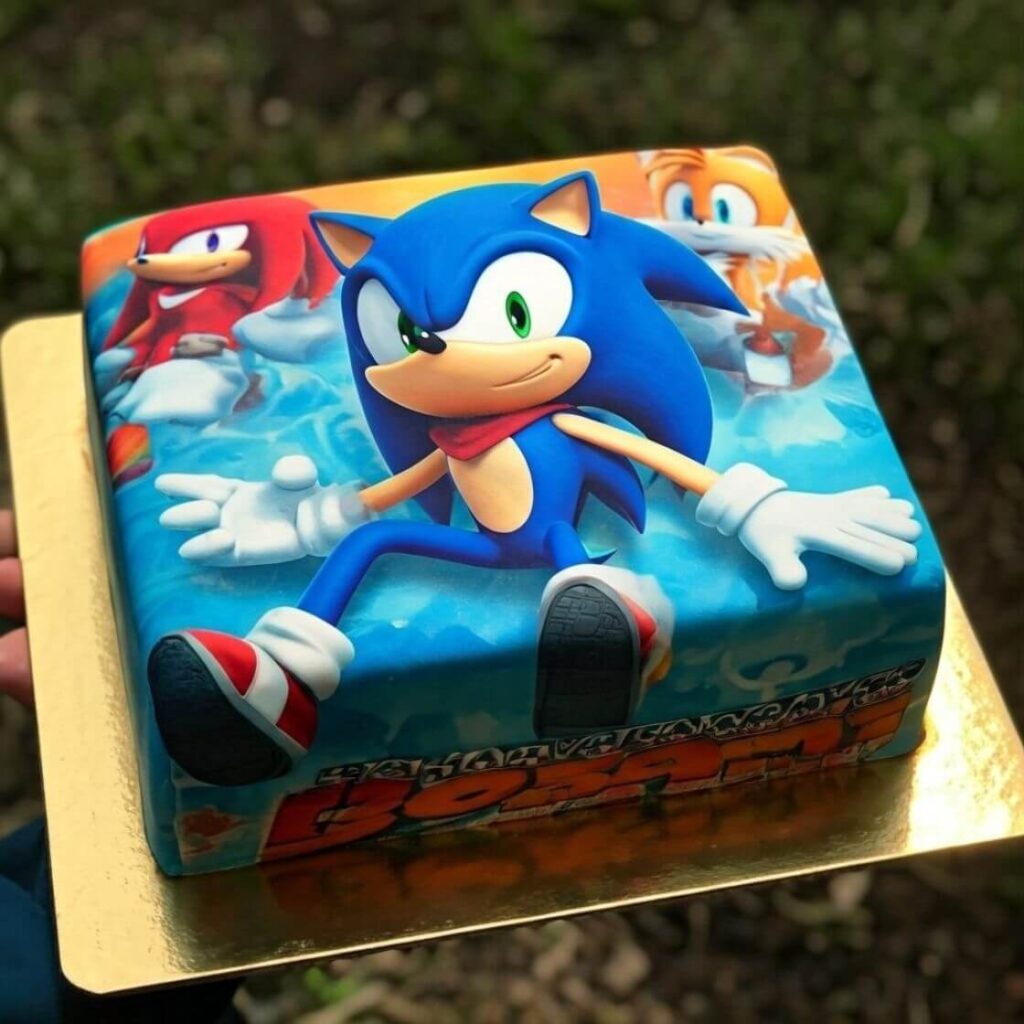 Best 20 Stunning Sonic Cake Design Ideas for the Ultimate Fan 14 Sonic Boom Cake