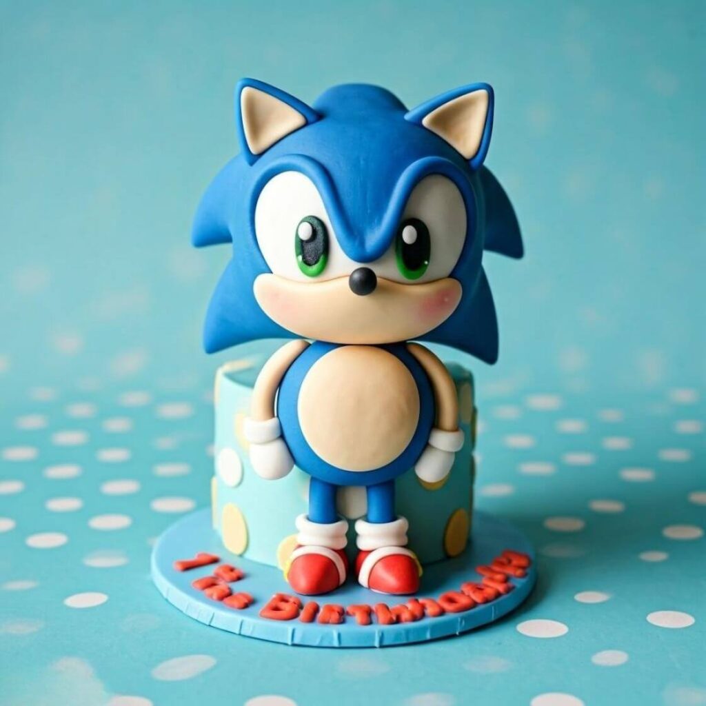Best 20 Stunning Sonic Cake Design Ideas for the Ultimate Fan 20 Sonic Smash Cake