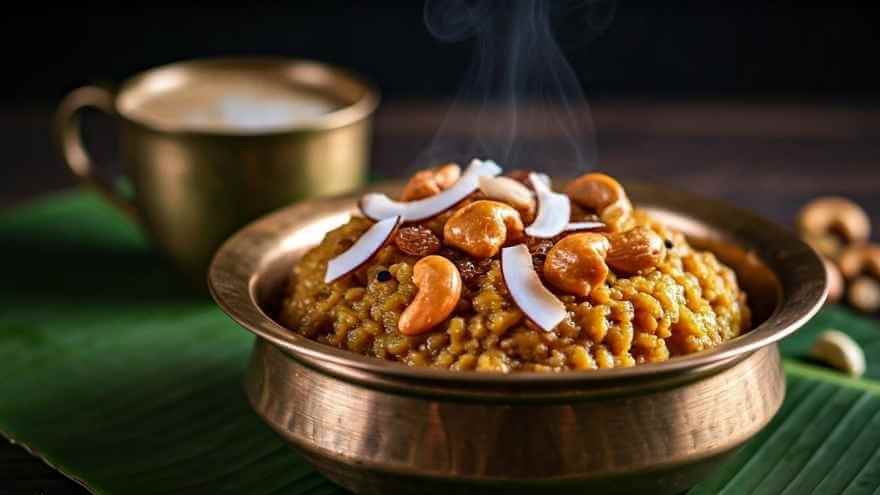 South Indian Payasam Bread Pudding