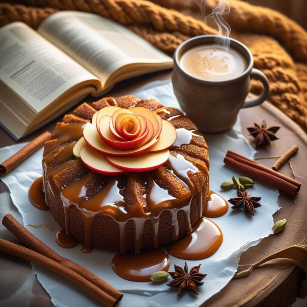 Spiced Chai Apple Cake