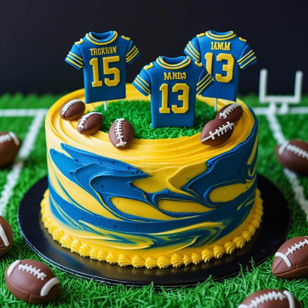 Sports Fanatic’s Delight Cake for Boyfriend