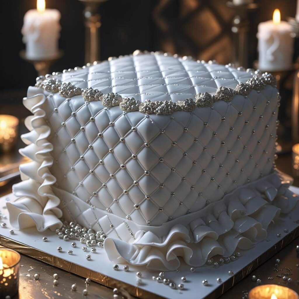 Textured & Embellished Cake