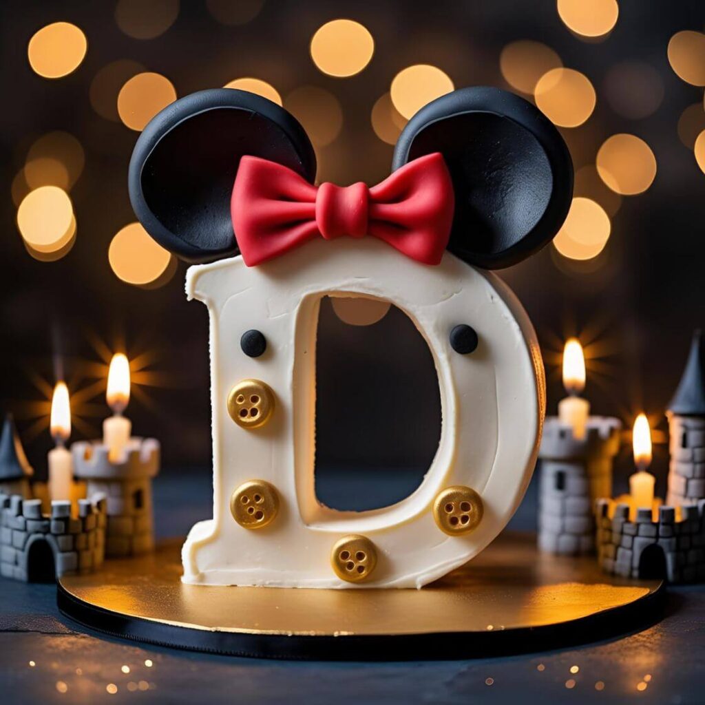 Best 10 Letter Cake Design Ideas to Wow Your Guests! 7 Themed Letter Cake Disney Sports