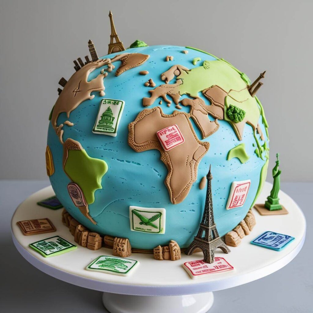 Travel Bug Cake Ideas for Best Friend Birthday