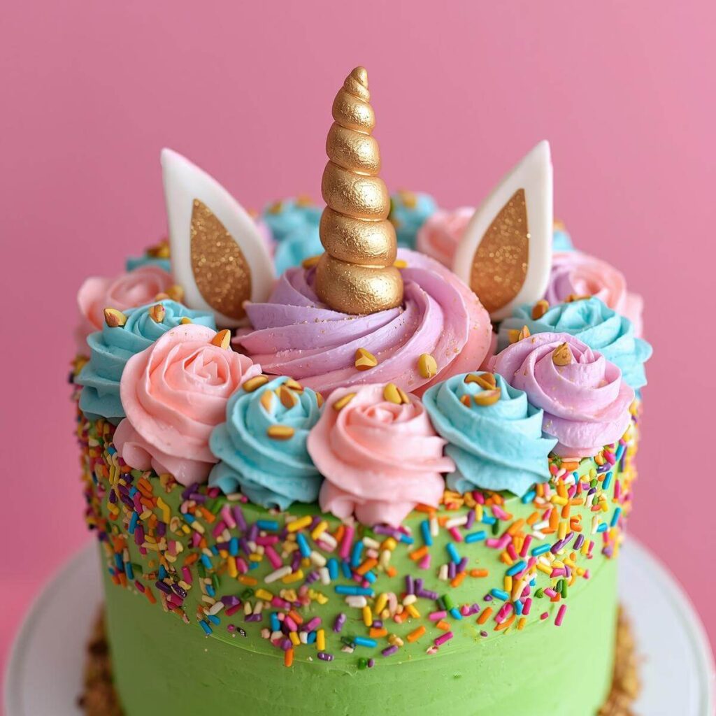 Unicorn Magic Cake Design