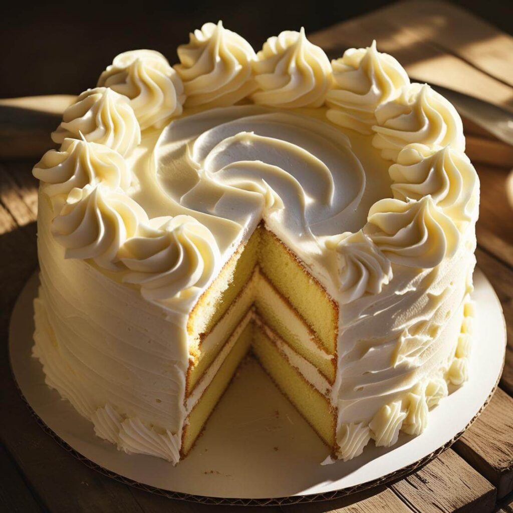 Top 10 Classic Cake Flavors Loved by All Ages in India (2025) 3 Vanilla Buttercream Cake