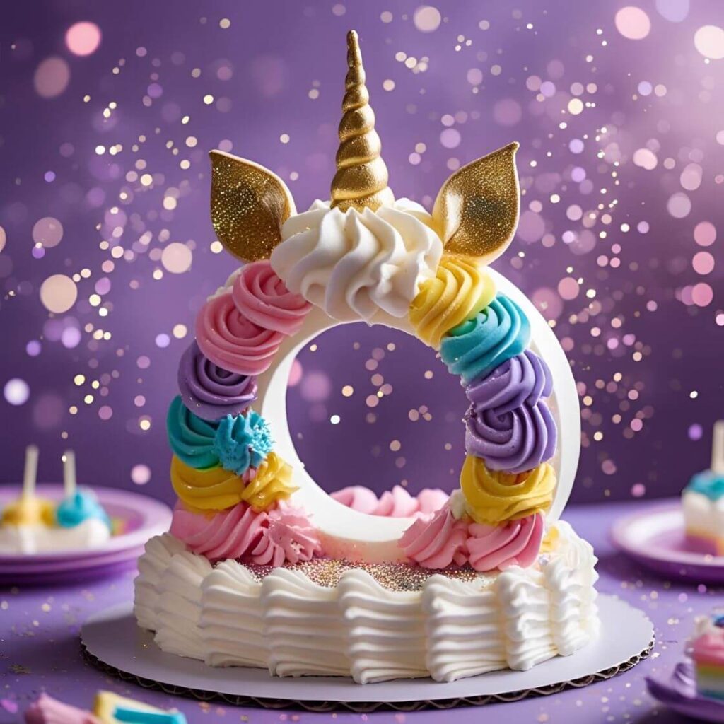 Best 10 Letter Cake Design Ideas to Wow Your Guests! 10 Whimsical Unicorn Letter Cake