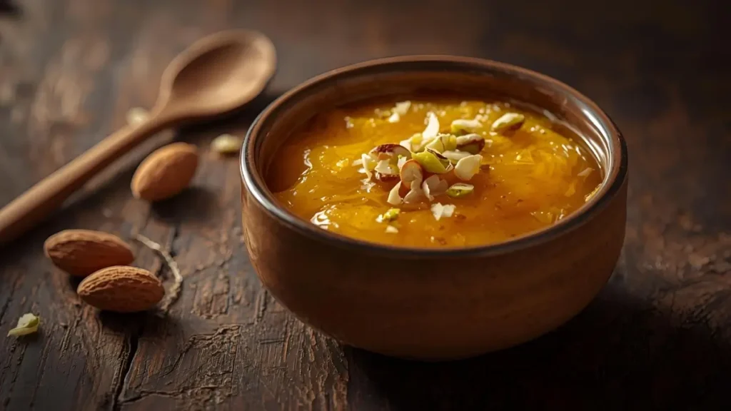 Badam Halwa Recipe, Almond Halwa Recipe