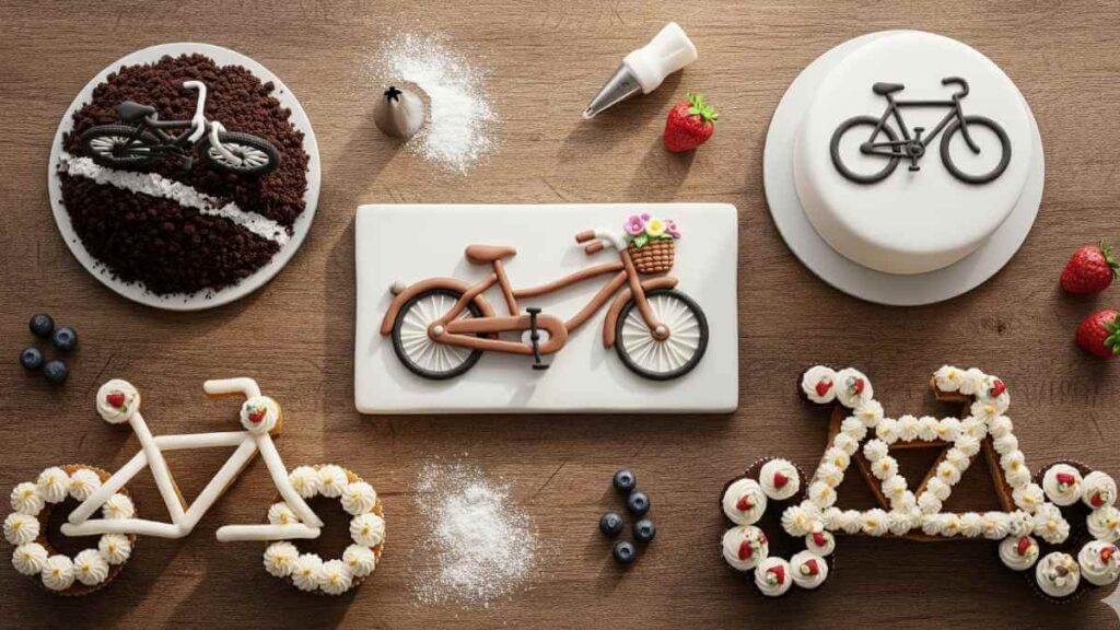 Bicycle Cake Designs Ideas