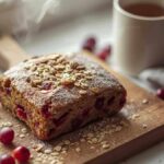 Cranberry Oats Cake Recipe