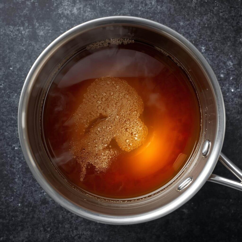 For the Caramel Layer Step