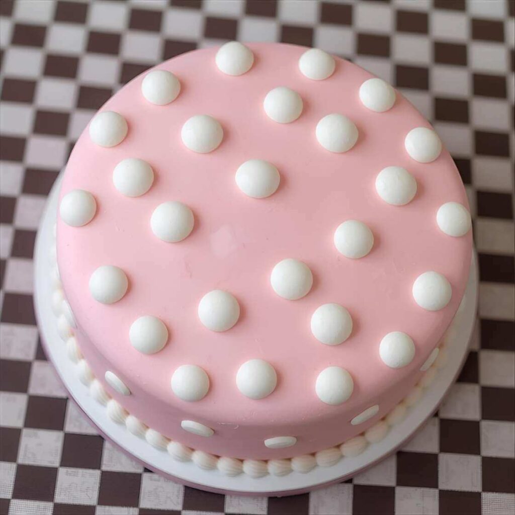 Pretty in Polka Dots Cake