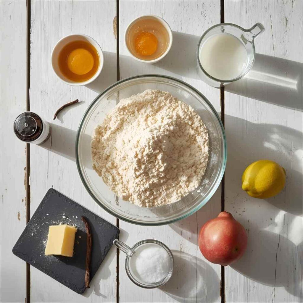 Required Ingredients for Guava Sponge Cake Recipe