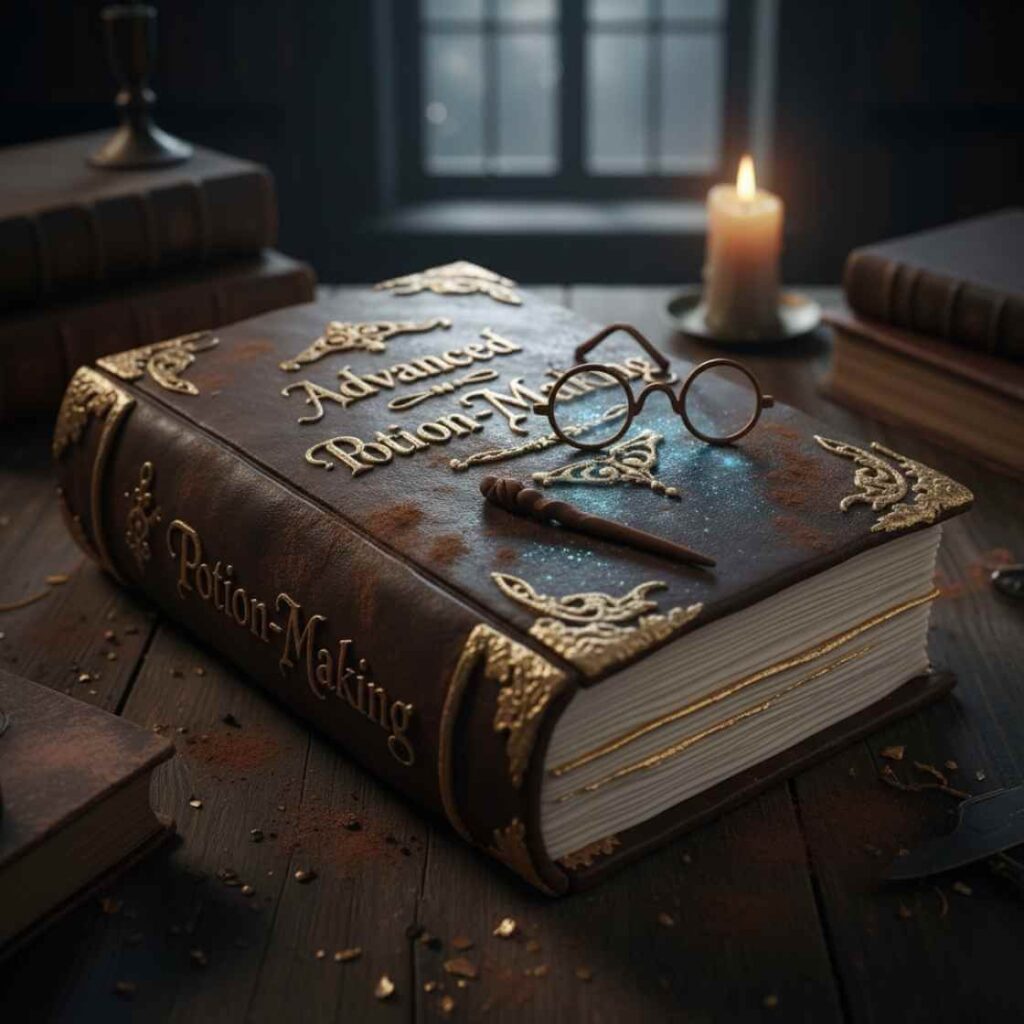 Spell Book Cake