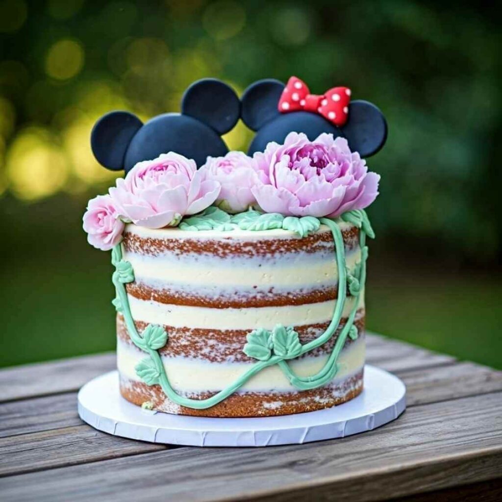 The Garden Party Minnie Cake